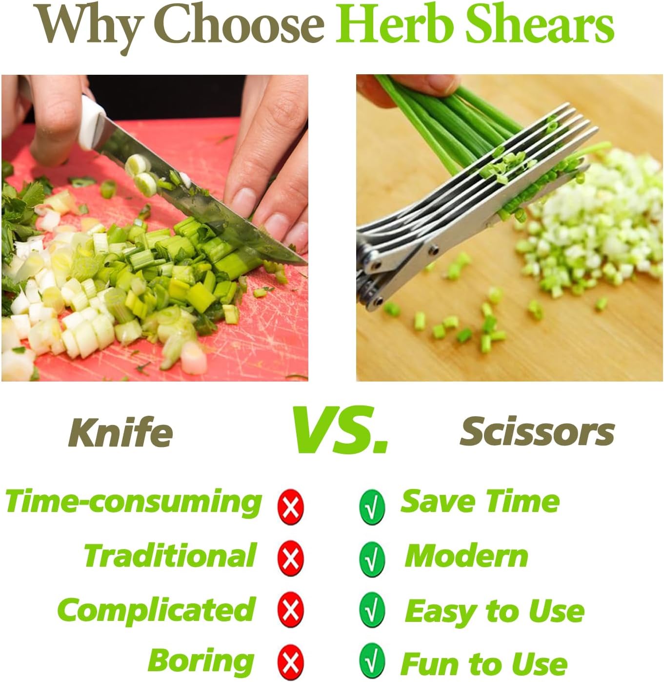 5-Blade Herb Kitchen Scissor