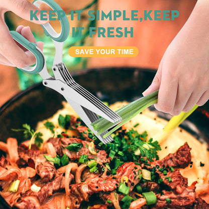 5-Blade Herb Kitchen Scissor