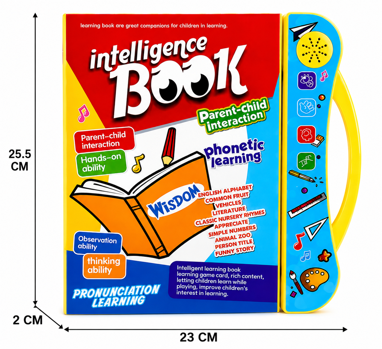Interactive learning book for kids - main product image