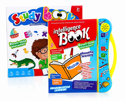 Interactive learning book with Study Book packaging